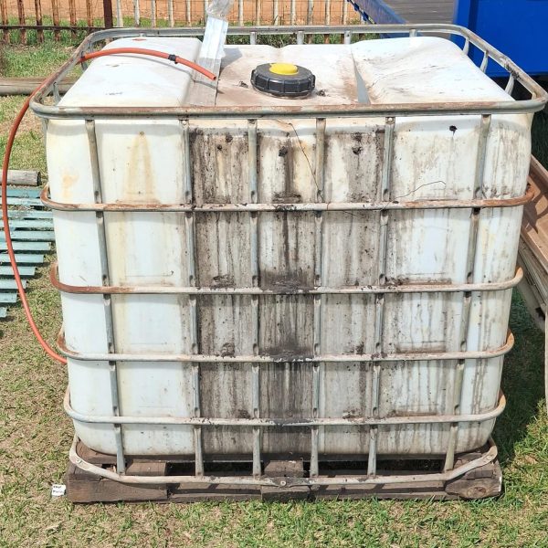 1000L Drum With Tap Fitting As Per Pic